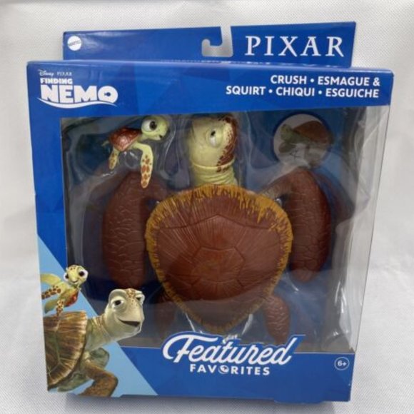 Disney Pixar Crush & Squirt Finding Nemo Action Playset SEALED🆕FAST😮‍💨⚡🚚 - Picture 7 of 16